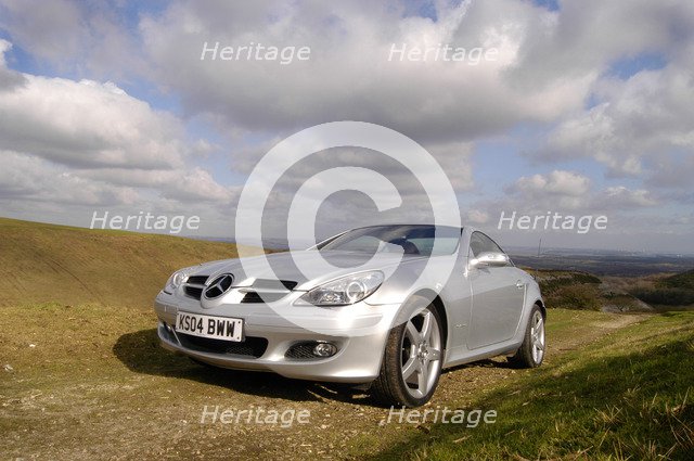 2004 Mercedes Benz SLK 200K. Artist: Unknown.