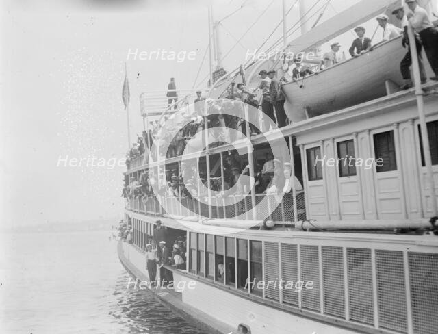 Outing of Tim Sullivan Ass'n, 1913. Creator: Bain News Service.