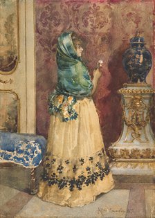 The Miniature, ca. 1863-1925. Creator: Attilio Simonetti.