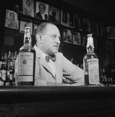 Portrait of Charlie Jacobs, Charlie's Tavern, New York, N.Y., 1946. Creator: William Paul Gottlieb.