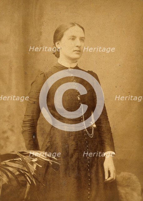 Unidentified woman, c1880s. Creator: Boning and Small.