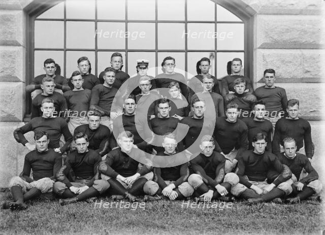 U.S. Naval Academy Football Team, 1911. Creator: Harris & Ewing.