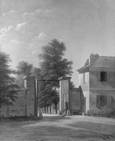 Entrance to the Park at Saint-Cloud, c. 1802. Creator: Jean-Victor Bertin.