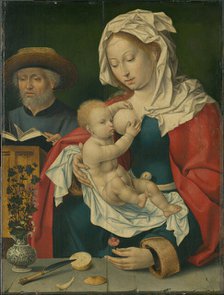 Holy Family, 1520/30. Creator: Workshop of Joos van Cleve.