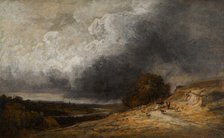 Troupeau sous l'orage, between 1796 and 1843. Creator: Georges Michel.