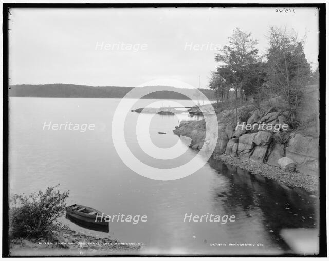 South Point, Raccoon Is., Lake Hopatcong, N.J., between 1890 and 1901. Creator: Unknown.