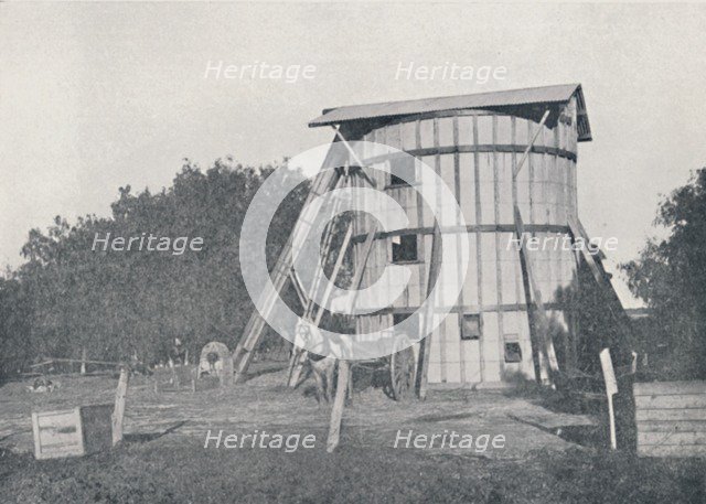 'A Silo, near Mildura, Victoria', 1923. Creator: Unknown.