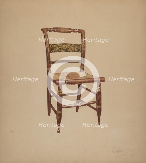 Hitchcock Chair, 1935/1942. Creator: Parker Cushman.