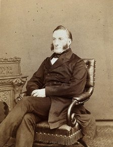 John Addington Symonds, 1867. Creator: Ernest Edwards.