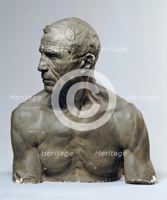 Male bust, 1910/1911. Creator: George Minne.