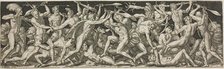 Combats and Triumphs: Battle of the Naked Men, 1550/1572. Creator: Etienne Delaune.