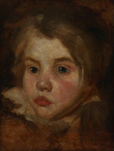Head of a young boy, Mid of the 19th century. Creator: Manet, Édouard (1832-1883).