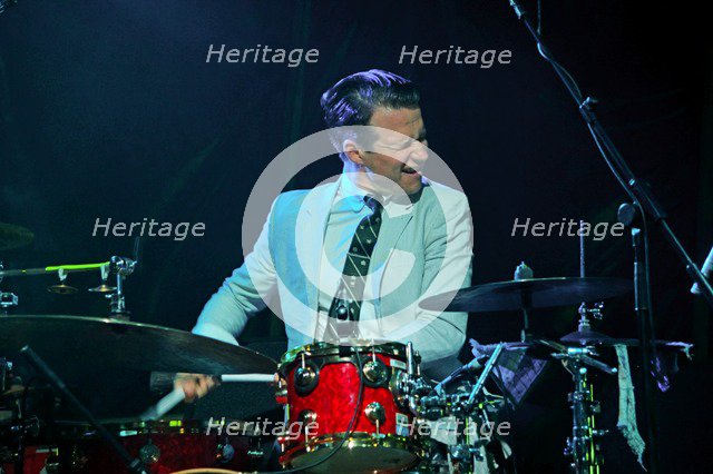 Anton Eger, Love Supreme Jazz Festival, Glynde Place, East Sussex, 2014. Artist: Brian O'Connor.