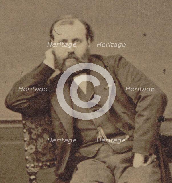 Portrait of the composer Charles Gounod (1818-1893), 1875. Creator: Photo studio Mayer & Pierson.