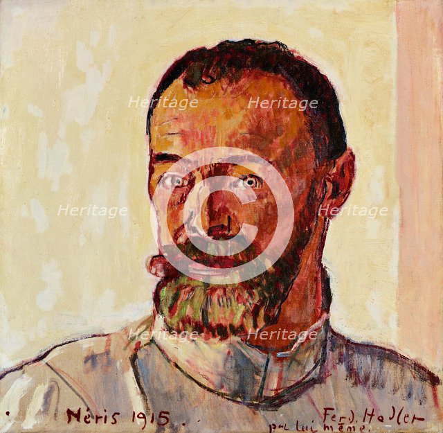 Self-Portrait in Néris, 1915.