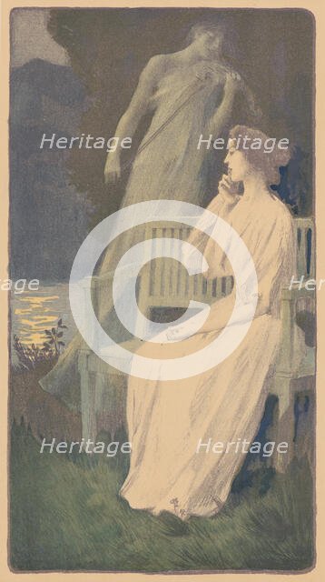 Andante Nocturne , ca 1897. Creator: Gorguet, Auguste-François (1862-1927).