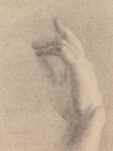 Study of a Hand [recto]. Creator: Benjamin Robert Haydon.