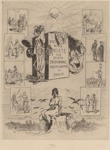Frontispiece: The Dregs of Society (Les bas-fonds de la societe), 1864. Creator: Félicien Rops.