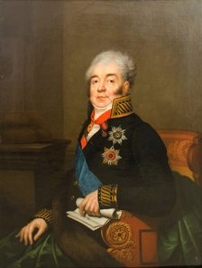 Portrait of Count Dmitry Alexandrovich Guryev (1758-1825), 1809.