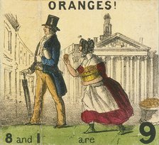 'Oranges!', Cries of London, c1840. Artist: TH Jones