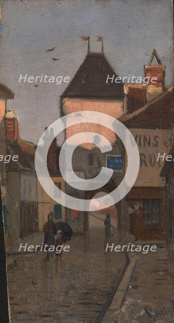 From Moret-sur-Loing, Undated. Creator: Fredrik Jonas Lucian Botfield Collett.