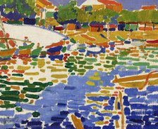 Barques amarrées à l'Estaque, c1905-1906. Creator: Derain, Andrè (1880-1954).