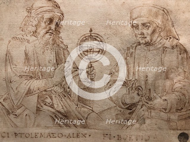 Claudius Ptolemy and Boethius.