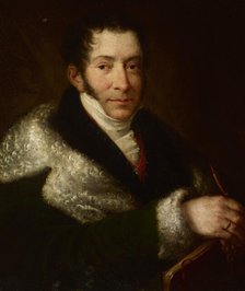 Portrait of Józef Brodowski, 1837. Creator: Rafal Hadziewicz.