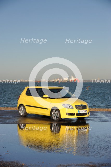 SKODA Fabia 2007. Artist: Simon Clay.