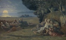 Sleep, ca. 1867-70. Creator: Pierre Puvis de Chavannes.