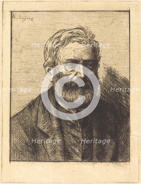 Victor Hugo, 1st plate. Creator: Alphonse Legros.