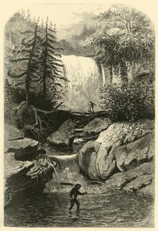 'Falls of the Blackwater', 1872.  Creator: Frederick William Quartley.