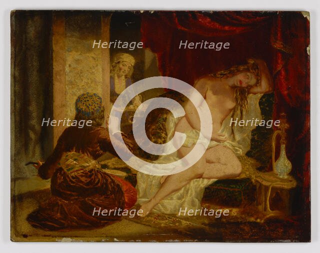 Oriental Princess after the Bath, ca. 1866. Creator: Miner Kilbourne Kellogg.