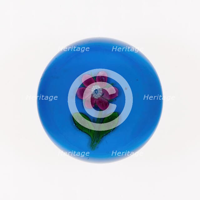 Paperweight, Clichy, 19th century. Creator: Clichy Glassworks.