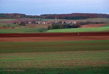 Landscape in Burgundy. Artist: Unknown
