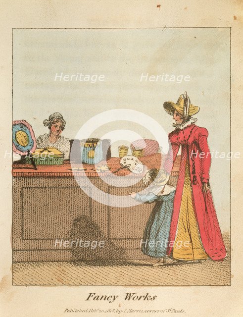 'Fancy Works', 1818. Artist: John Harris