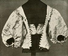 'Bodice of white satin slashed and pinked', c1620-1640, (1937). Creator: Unknown.