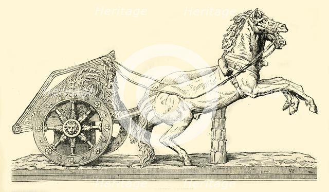 'Roman Racing Chariot', 1890.   Creator: Unknown.