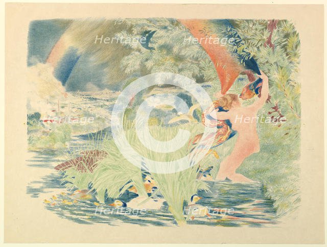 The Rainbow, 1893. Creator: Felix Bracquemond.
