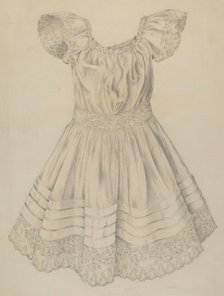 Child's Dress, 1935/1942. Creator: Marjorie McIntyre.