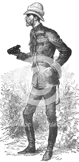 'Lord Chelmsford, (portrait by an Officer Made Shortly Before the Battle of Ulundi)', c1880. Artist: Unknown.