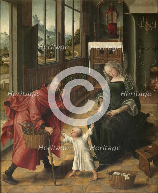 The Holy Family, 1515. Creator: Master of the Legend of the Magdalen.