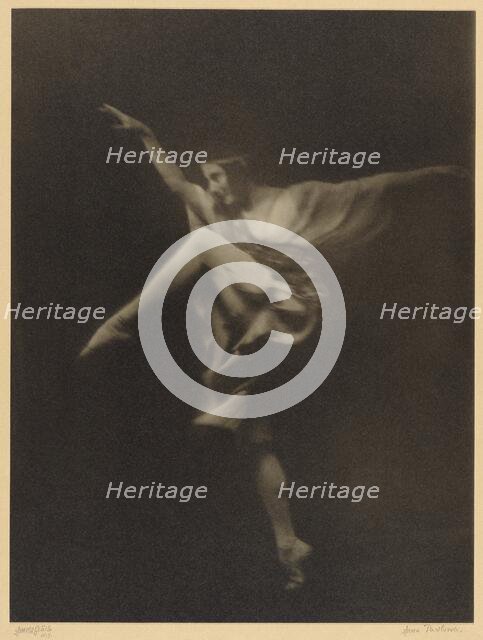 Anna Pavlowa, about 1915. Creator: Arnold Genthe.