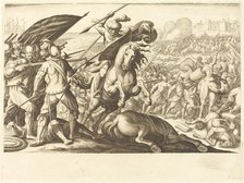 The Defeat of the Turkish Cavalry, c. 1614. Creator: Jacques Callot.
