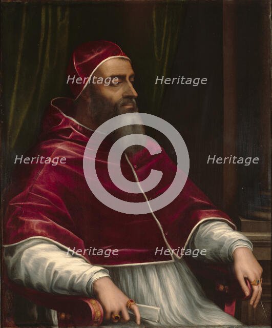 Pope Clement VII, about 1531. Creator: Sebastiano del Piombo.