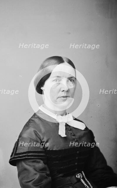 Mrs. Stearns, between 1855 and 1865. Creator: Unknown.