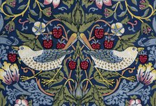 Decorative fabric, 1883. Creator: Morris, William, Morris Tapestry Works (1834-1896).