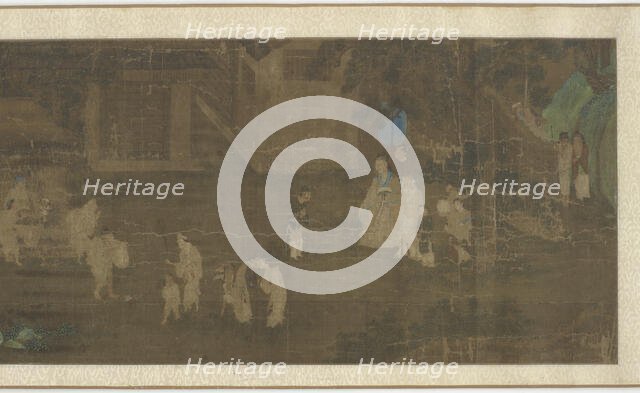 Scenes from the Lives of Famous Men (part 1), Ming dynasty, 16th-17th century. Creator: Unknown.