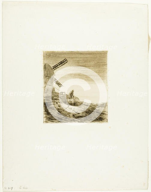 The Mill, 1848. Creator: Charles Emile Jacque.