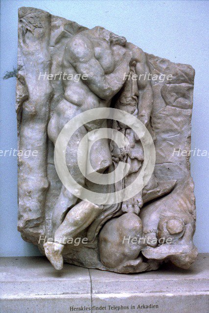 Pergamon Altar detail, early 2nd century. Artist: Unknown.